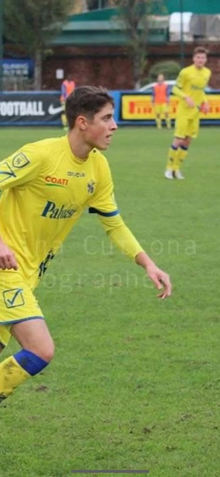 Daniel Frey in campo